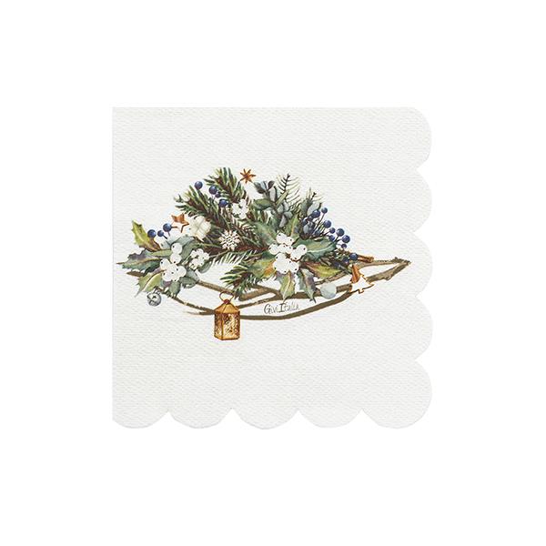 TOVAGLIOLO 33x33 SMERLO COZY CHRISTMAS PZ.16 1 TOVAGLIOLO 33x33 SMERLO COZY CHRISTMAS PZ.16
