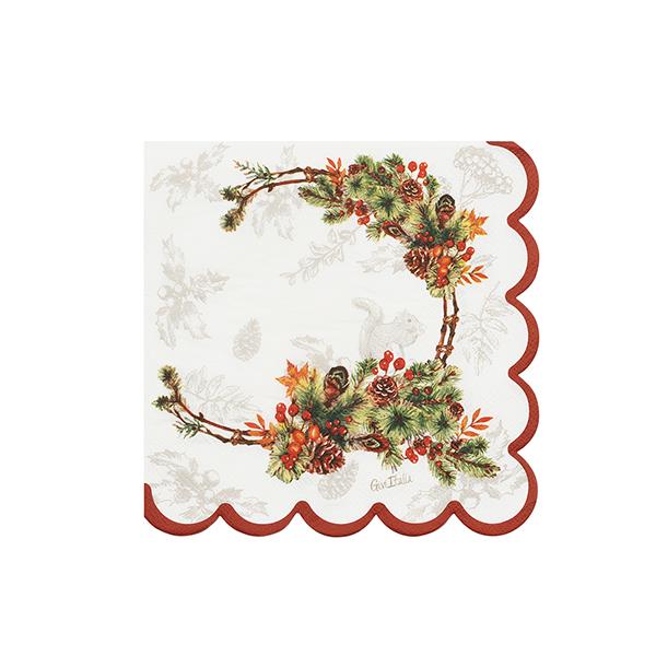 TOVAGLIOLO 33x33 SMERLO FAIRY FORSET PZ.16 1 TOVAGLIOLO 33x33 SMERLO FAIRY FORSET PZ.16