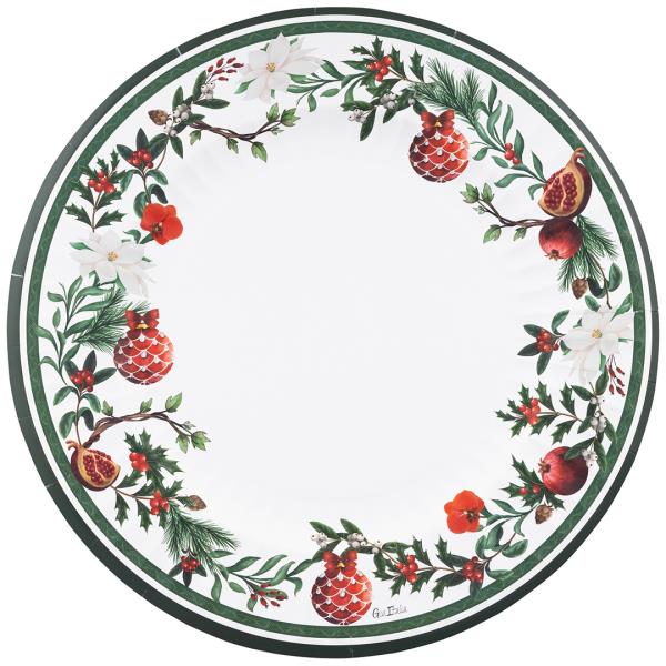 PIATTO MAX ROUND Ø33 cm. COMPOSTABILE MELOGRANO pz.6 1 PIATTO MAX ROUND Ø33 cm. COMPOSTABILE MELOGRANO pz.6