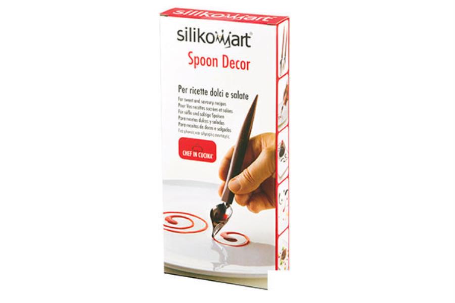 SET 2 CUCCHIAI DECORATIVI SILIKOMART