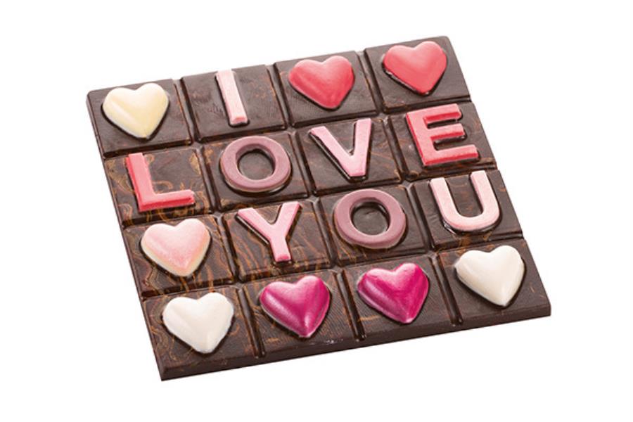 STAMPO POLICARBONATO I LOVE YOU SILIKOMART 2 STAMPO POLICARBONATO I LOVE YOU SILIKOMART