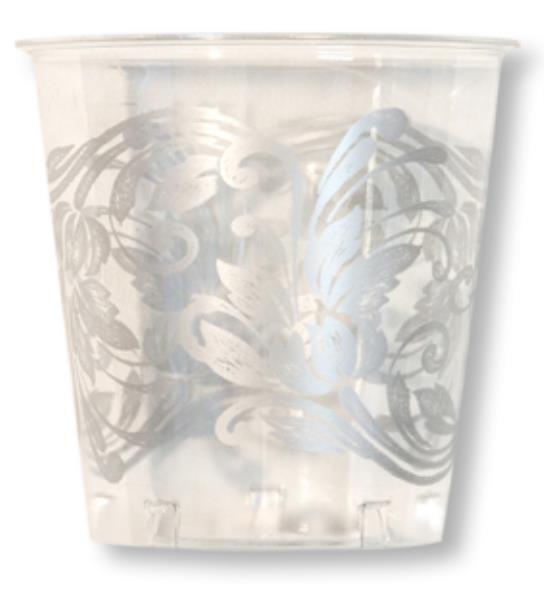 BICCHIERE KRISTAL NOBLESS ARGENTO Ex.Tra pz.10 1 BICCHIERE KRISTAL NOBLESS ARGENTO Ex.Tra pz.10