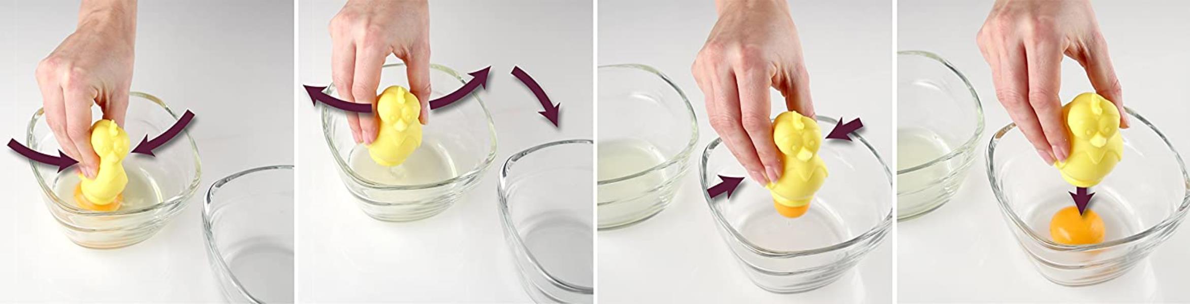 SEPARATORE UOVO IN SILICONE