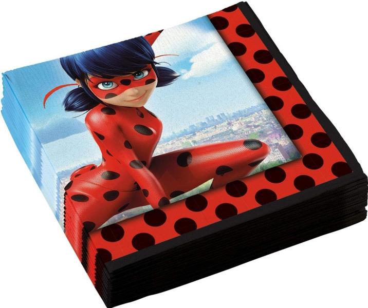 TOVAGLIOLO LADYBUG MIRACULOUS AMSCAN 2 TOVAGLIOLO LADYBUG MIRACULOUS AMSCAN