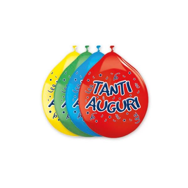 PALLONCINO TANTI AUGURI PZ.20 1 PALLONCINO TANTI AUGURI PZ.20