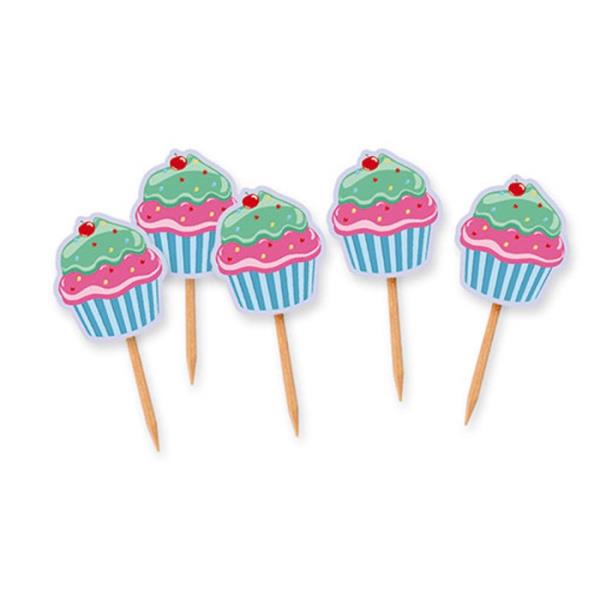 PICKS CUPCAKE pz.25 1 PICKS CUPCAKE pz.25