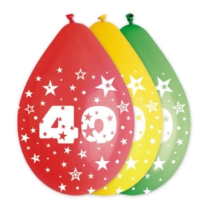 PALLONCINI 40 ANNI PZ.10