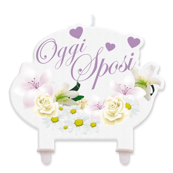 CANDELA SAGOMATA OGGI SPOSI 1 CANDELA SAGOMATA OGGI SPOSI