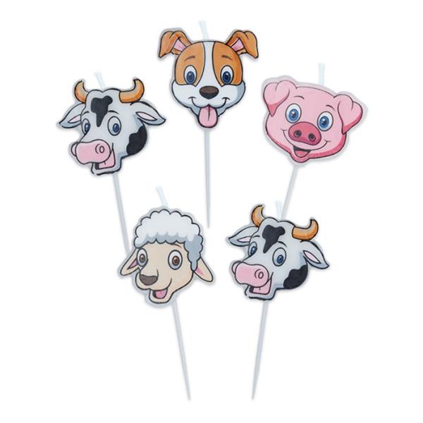 CANDELE PICK ANIMALI FATTORIA PZ.5 1 CANDELE PICK ANIMALI FATTORIA PZ.5