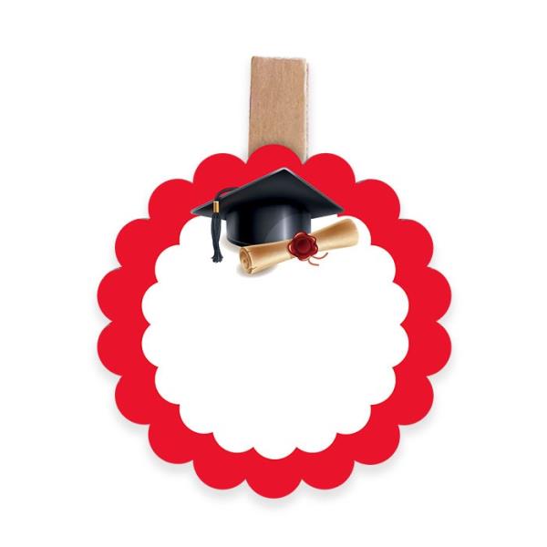 SEGNAPOSTO CON MOLLETTA LAUREA pz.6 1 SEGNAPOSTO CON MOLLETTA LAUREA pz.6