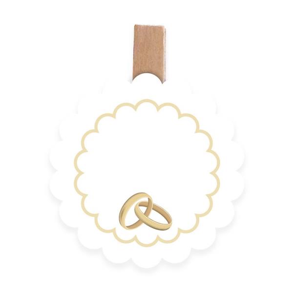 SEGNAPOSTO CON MOLLETTA MATRIMONIO pz.6 1 SEGNAPOSTO CON MOLLETTA MATRIMONIO pz.6