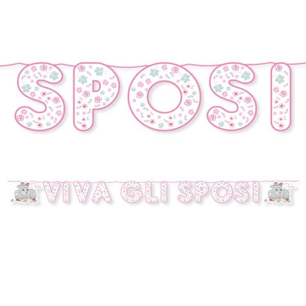 FESTONE MAX VIVA GLI SPOSI MT.6 1 FESTONE MAX VIVA GLI SPOSI MT.6