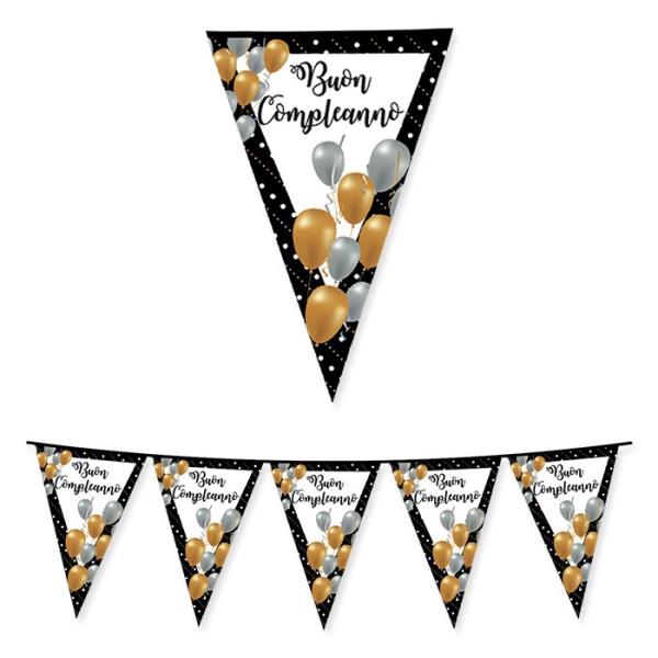 BANDIERINE BUON COMPLEANNO PRESTIGE 1 BANDIERINE BUON COMPLEANNO PRESTIGE