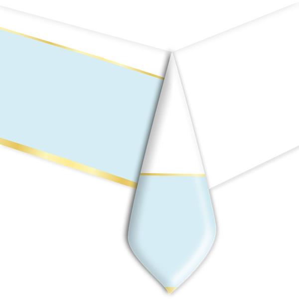 TOVAGLIA PVC 140x270 cm. CHIC CELESTE pz.1