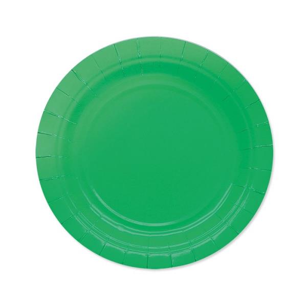 PIATTO Ø18 cm. BIODEGRADABILE VERDE SMERALDO pz.25 1 PIATTO Ø18 cm. BIODEGRADABILE VERDE SMERALDO pz.25