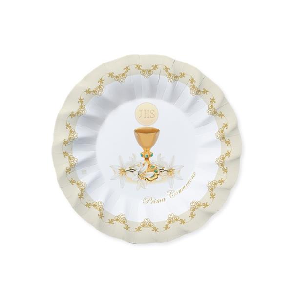 PIATTO Ø20 cm. COMUNIONE CLASSIC pz.8