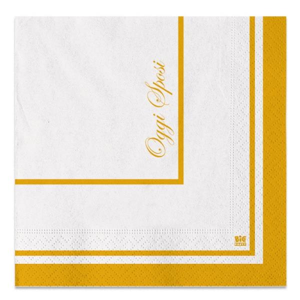 TOVAGLIOLO 33x33 cm. SPOSI CLASSIC pz.20 1 TOVAGLIOLO 33x33 cm. SPOSI CLASSIC pz.20