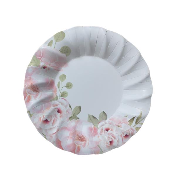 PIATTO FONDO Ø24 cm. FLORAL pz.6 1 PIATTO FONDO Ø24 cm. FLORAL pz.6