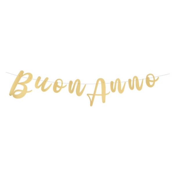 FESTONE SCRITTA ITALIC BUON ANNO CM.300 1 FESTONE SCRITTA ITALIC BUON ANNO CM.300