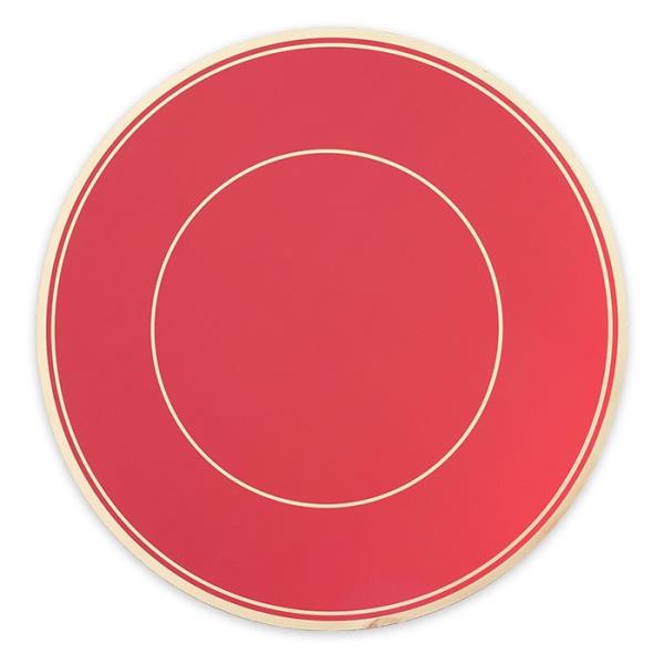 SOTTOPIATTO Ø32 cm. CLASSIC ROSSO ORO METAL pz.5 1 SOTTOPIATTO Ø32 cm. CLASSIC ROSSO ORO METAL pz.5