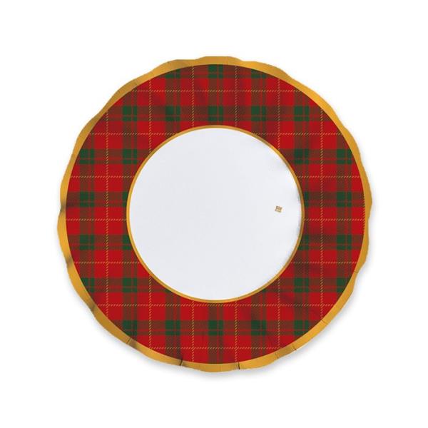 PIATTO FONDO Ø24 cm TARTAN PZ.6 1 PIATTO FONDO Ø24 cm TARTAN PZ.6
