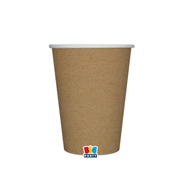 BICCHIERE BIODEGRADABILE 200cc. KRAFT pz.25 1 BICCHIERE BIODEGRADABILE 200cc. KRAFT pz.25