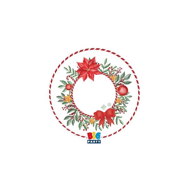 SOTTOBICCHIERE Ø9 cm. CANDY BOUQUET pz.8