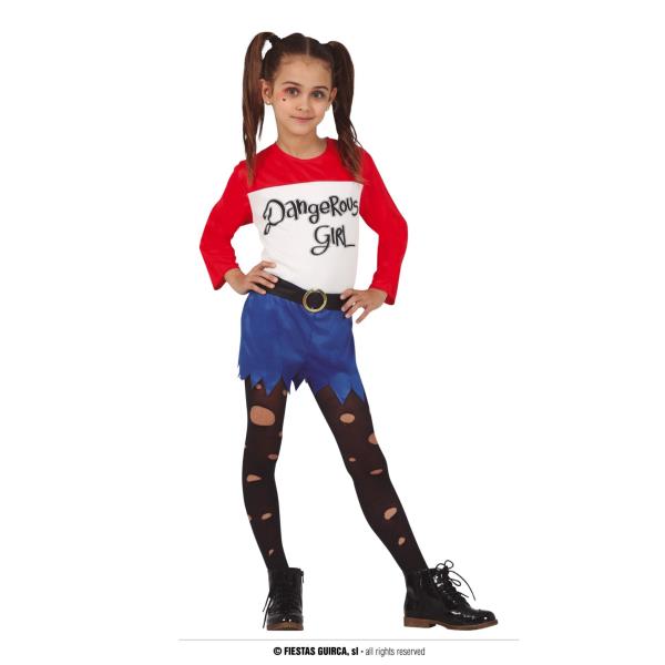 COSTUME BIMBA CRAZY DANGEROUS VARIE TAGLIE 1 COSTUME BIMBA CRAZY DANGEROUS VARIE TAGLIE