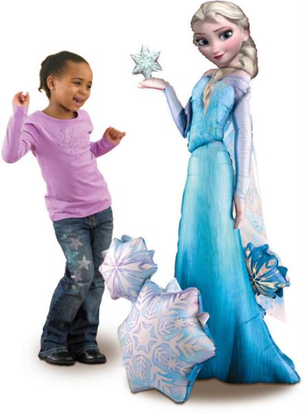 PALLONE MYLAR AIRWALKER ELSA FROZEN 2 PALLONE MYLAR AIRWALKER ELSA FROZEN