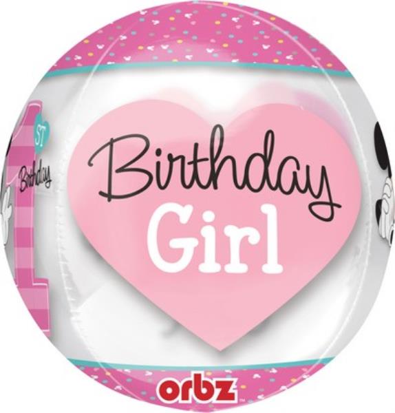 PALLONCINO ORBZ 15" MINNIE 1° COMPLEANNO 2 PALLONCINO ORBZ 15" MINNIE 1° COMPLEANNO