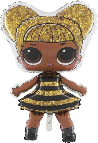 PALLONCINO MYLAR SUPER SHAPE LOL SURPRISE QUEEN BEE 1 PALLONCINO MYLAR SUPER SHAPE LOL SURPRISE QUEEN BEE