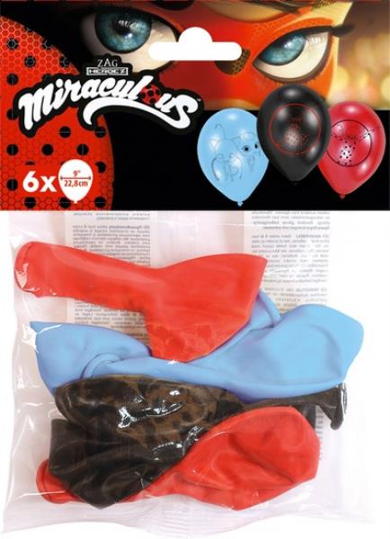PALLONCINO LATTICE LADYBUG MIRACULOUS PZ.6 5 PALLONCINO LATTICE LADYBUG MIRACULOUS PZ.6