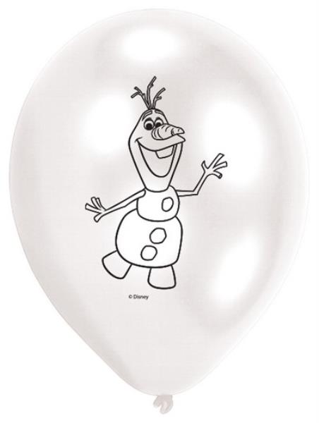 PALLONCINO LATTICE FROZEN cm.22,8 PZ.6 5 PALLONCINO LATTICE FROZEN cm.22,8 PZ.6