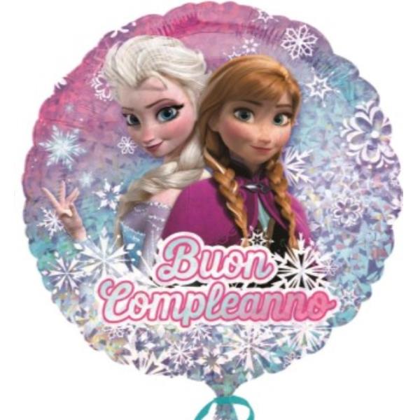 PALLONCINO MYLAR 18'' FROZEN BUON COMPLEANNO 1 PALLONCINO MYLAR 18'' FROZEN BUON COMPLEANNO