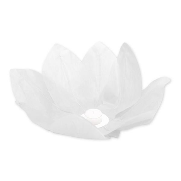 FIORE GALLEGGIANTE D.28 BIANCO 1 FIORE GALLEGGIANTE D.28 BIANCO