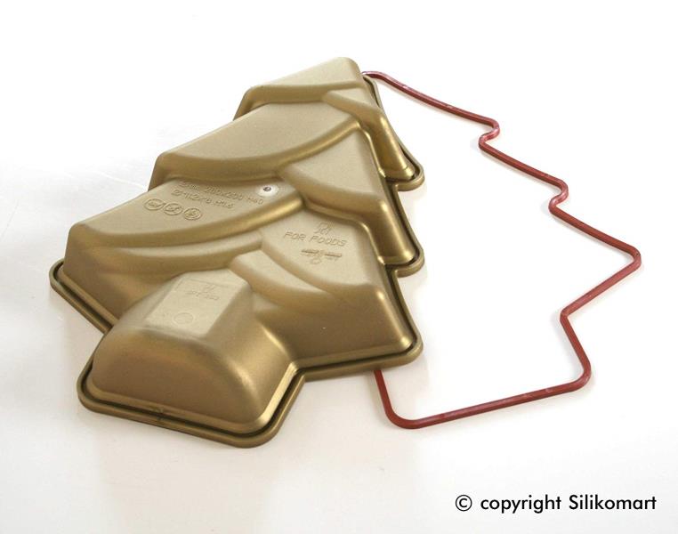 STAMPO SILICONE ALBERO SILIKOMART