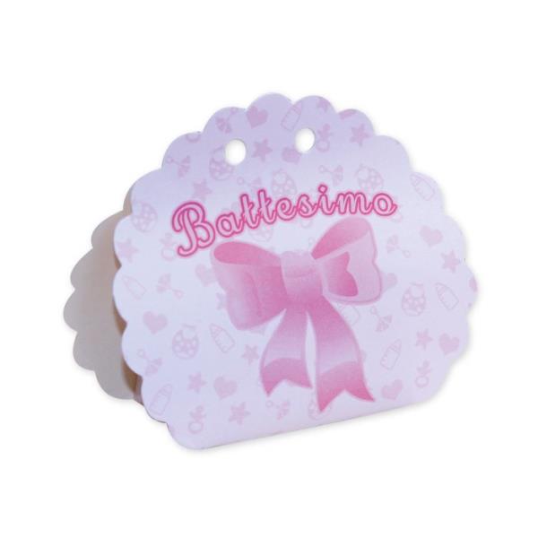 SCATOLINA VENTAGLIO BATTESIMO ROSA PZ.1 1 SCATOLINA VENTAGLIO BATTESIMO ROSA PZ.1