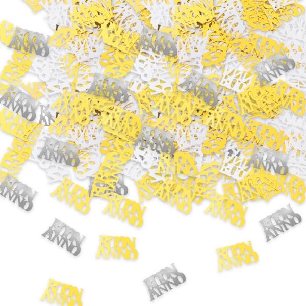 CONFETTI DECORATIVI SCRITTA BUON ANNO gr.15 1 CONFETTI DECORATIVI SCRITTA BUON ANNO gr.15
