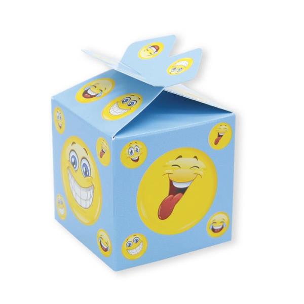 SCATOLINA CUBO FIOCCO EMOTIOCONS