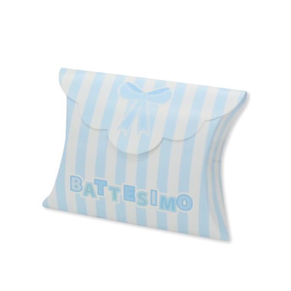 SCATOLINA BUSTA BATTESIMO TEDDY CELESTE PZ.1 1 SCATOLINA BUSTA BATTESIMO TEDDY CELESTE PZ.1