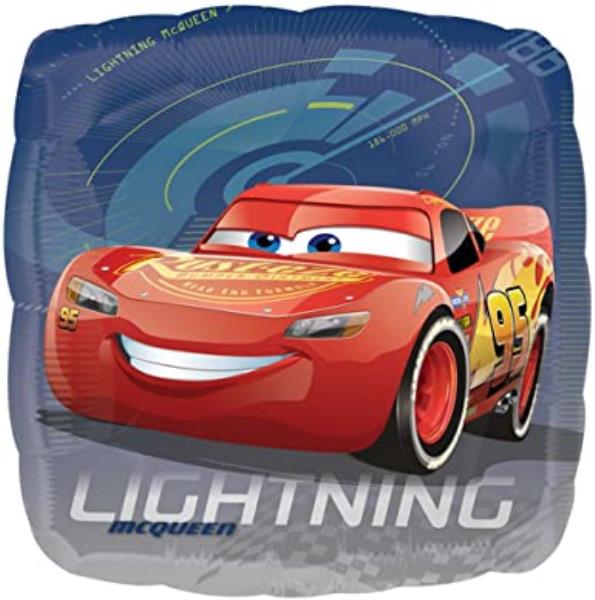 PALLONCINO MYLAR 17" CARS 3 pz.1 2 PALLONCINO MYLAR 17" CARS 3 pz.1