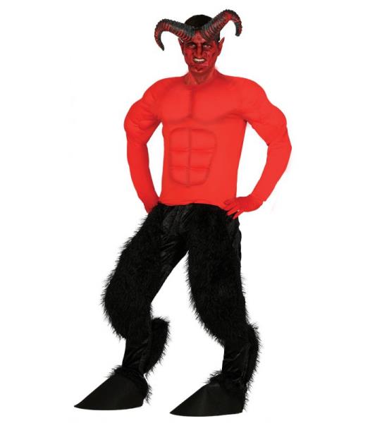 COSTUME DIAVOLO ADULTO TAGLIA UNICA 1 COSTUME DIAVOLO ADULTO TAGLIA UNICA