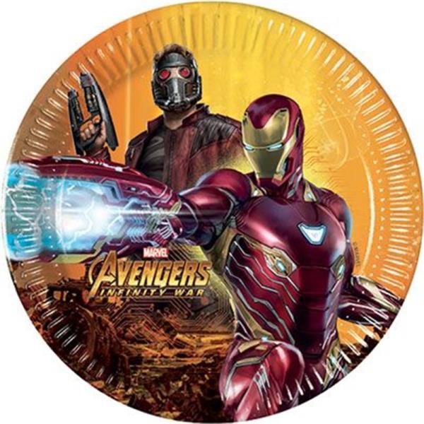 PIATTO CM.19,5 AVENGERS INFINITY WAR 1 PIATTO CM.19,5 AVENGERS INFINITY WAR
