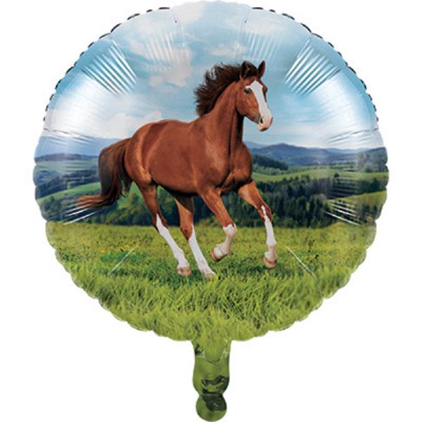 PALLONCINO MYLAR 18" CAVALLO HORSE AND PONY 1 PALLONCINO MYLAR 18" CAVALLO HORSE AND PONY