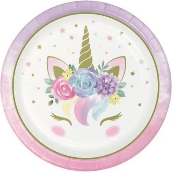 PIATTO Ø22.2 cm. UNICORN BABY pz.8 1 PIATTO Ø22.2 cm. UNICORN BABY pz.8