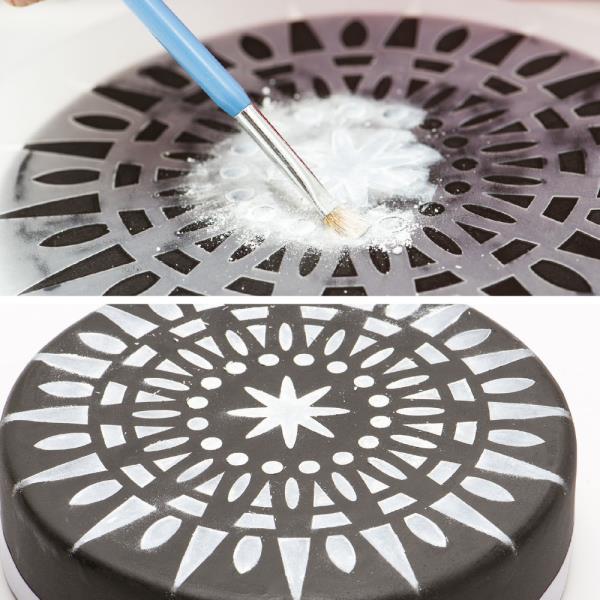 STENCIL TRIBALE Ø 25 cm