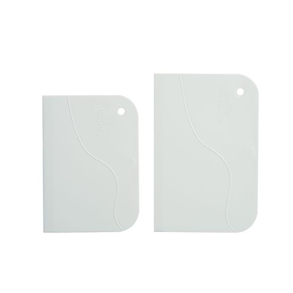 SPATOLE IN PLASTICA LISCE PZ.2 2 SPATOLE IN PLASTICA LISCE PZ.2