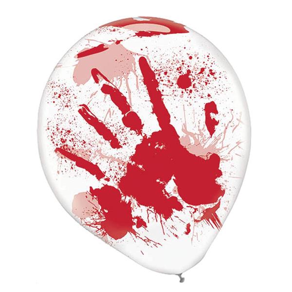 PALLONCINO MANO INSANGUINATA PZ.6 1 PALLONCINO MANO INSANGUINATA PZ.6