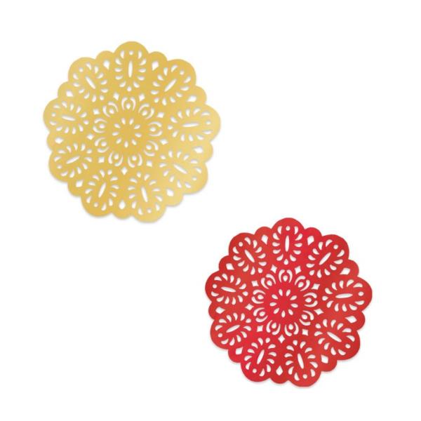 SOTTOBICCHIERI ELEGANT Ø9 PZ.8 COLORI VARI 1 SOTTOBICCHIERI ELEGANT Ø9 PZ.8 COLORI VARI