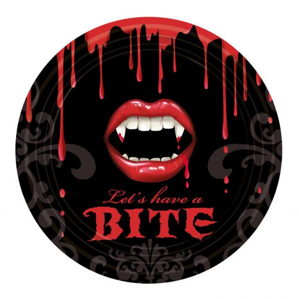 PIATTO FANGTASTIC DENTI DRACULA 1 PIATTO FANGTASTIC DENTI DRACULA